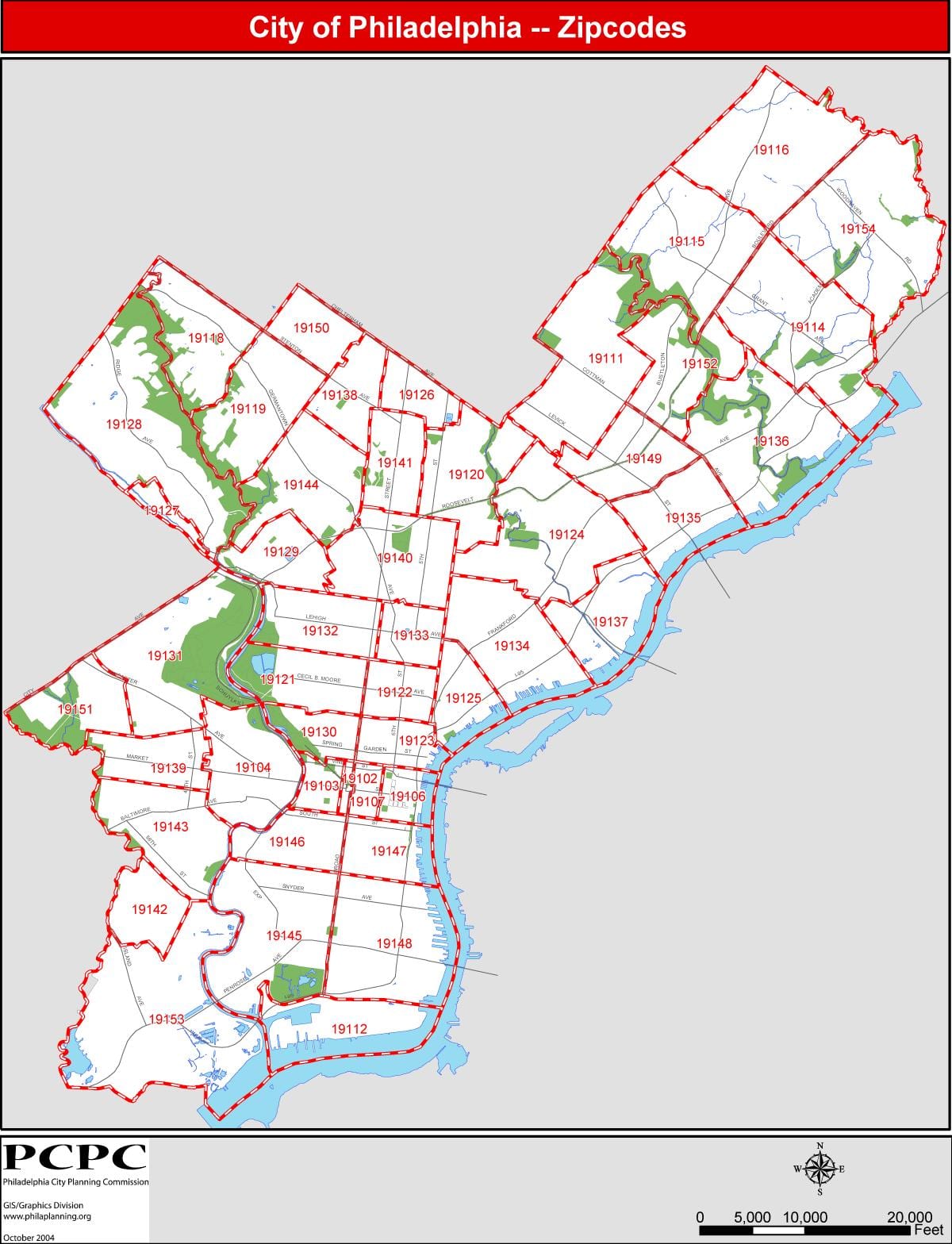 térkép Philadelphia pa
