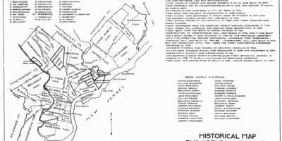 Philadelphia megye térkép