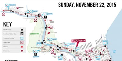 Philadelphia maraton persze térkép