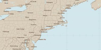 Radar térkép Philadelphia