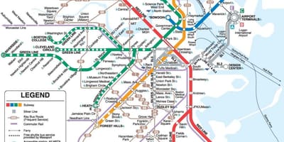 Septa metró térkép
